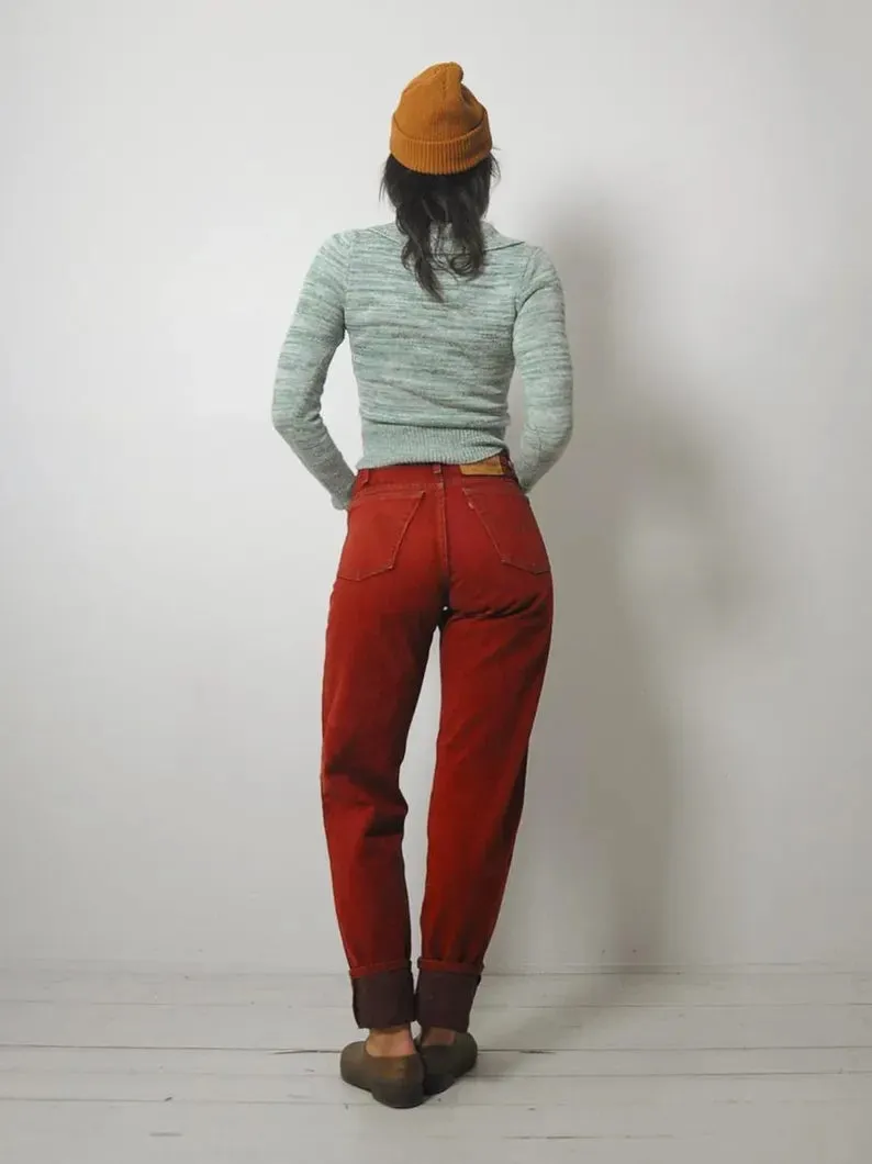 1970's Deer Woodland Sweater