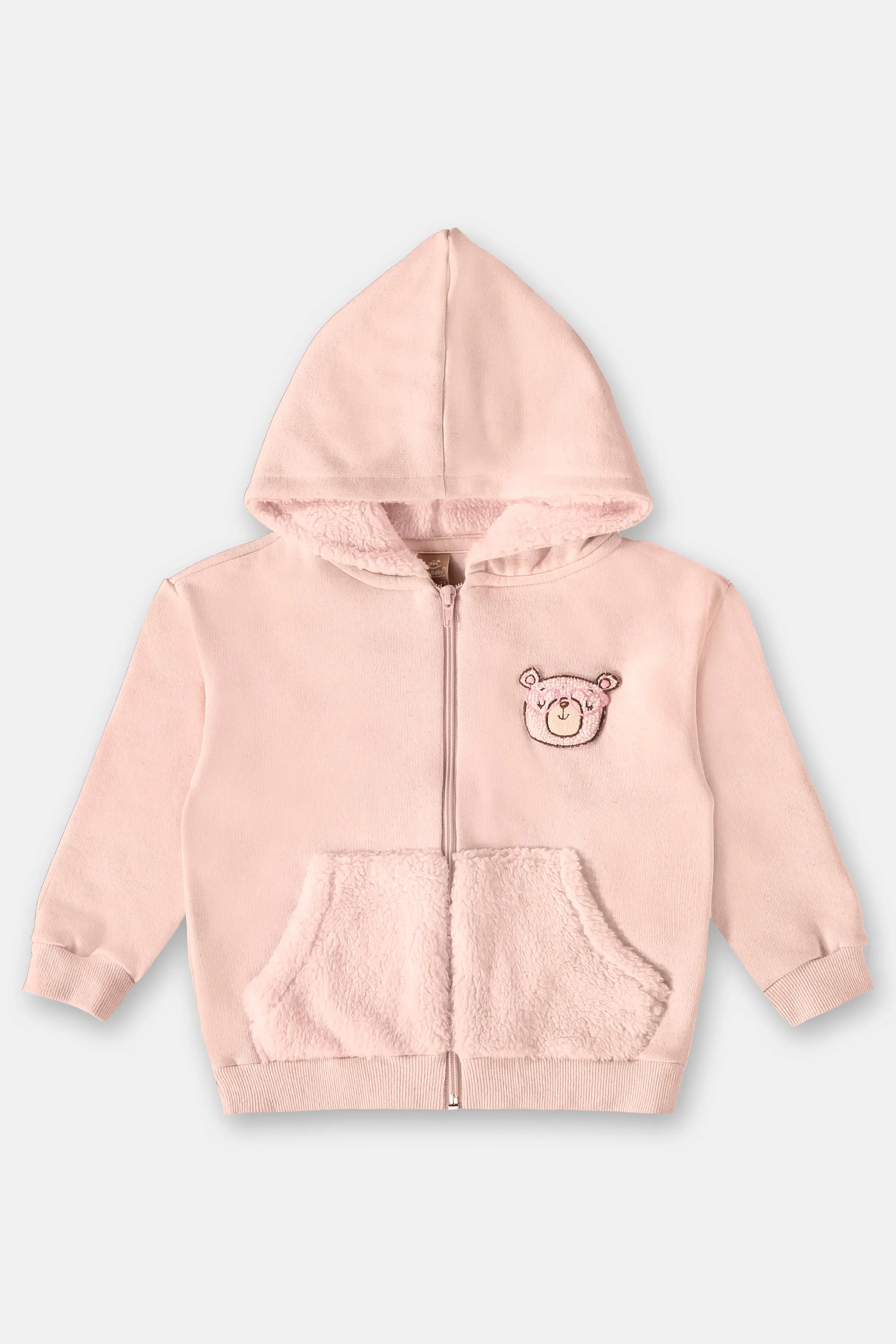 2 Piece Girls Bear Hoodie & Pants