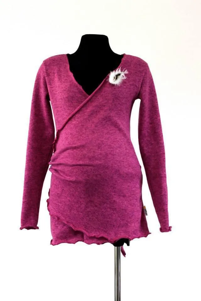 Angel Wings Babywearing Warm Wrap Sweater