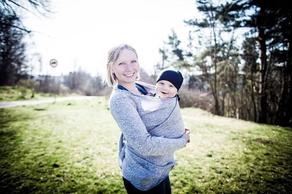Angel Wings Babywearing Warm Wrap Sweater