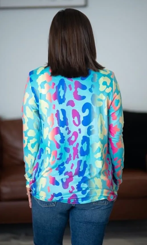 Animal Keyhole Knot Top