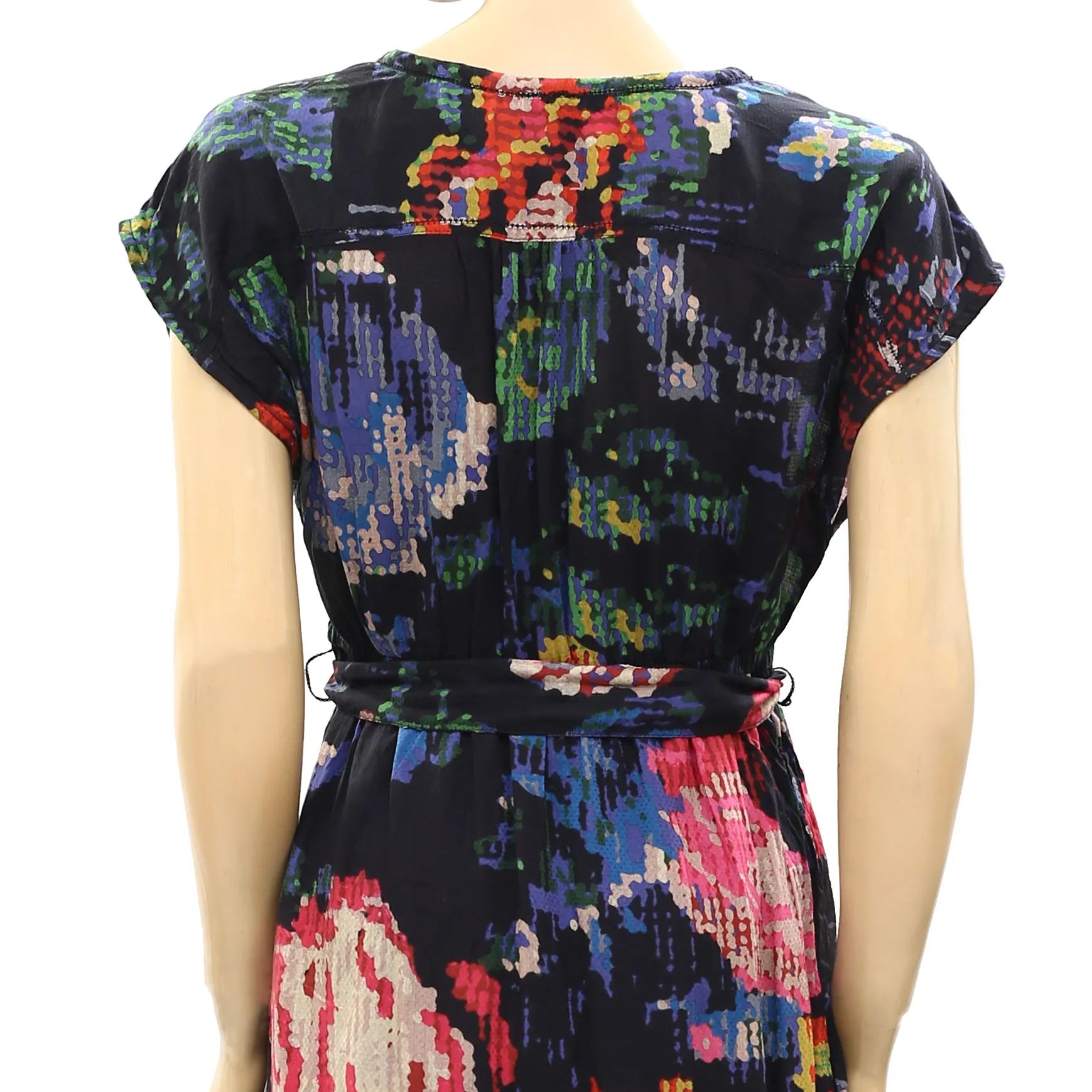 Anthropologie Astrid Needlepoint Mini Dress