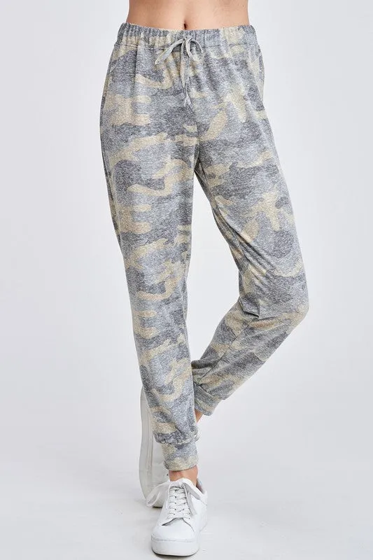 Camo Loungewear Set, Green