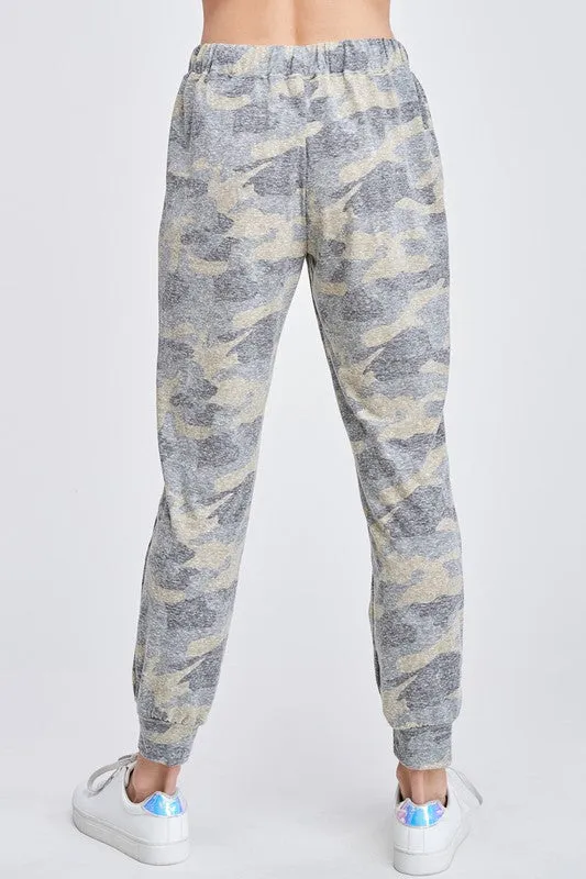 Camo Loungewear Set, Green