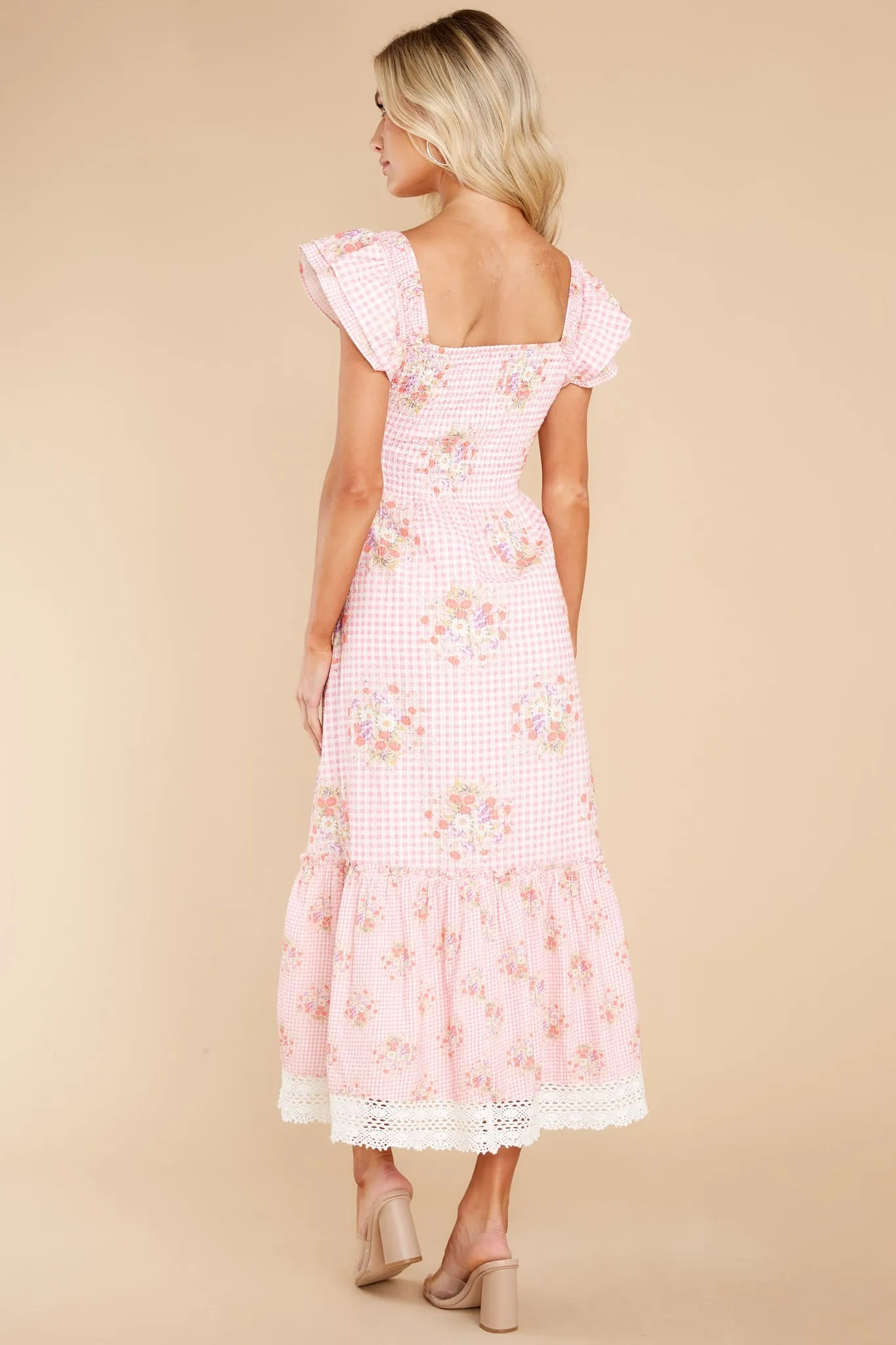 Emeka Berry Picnic Midi Dress