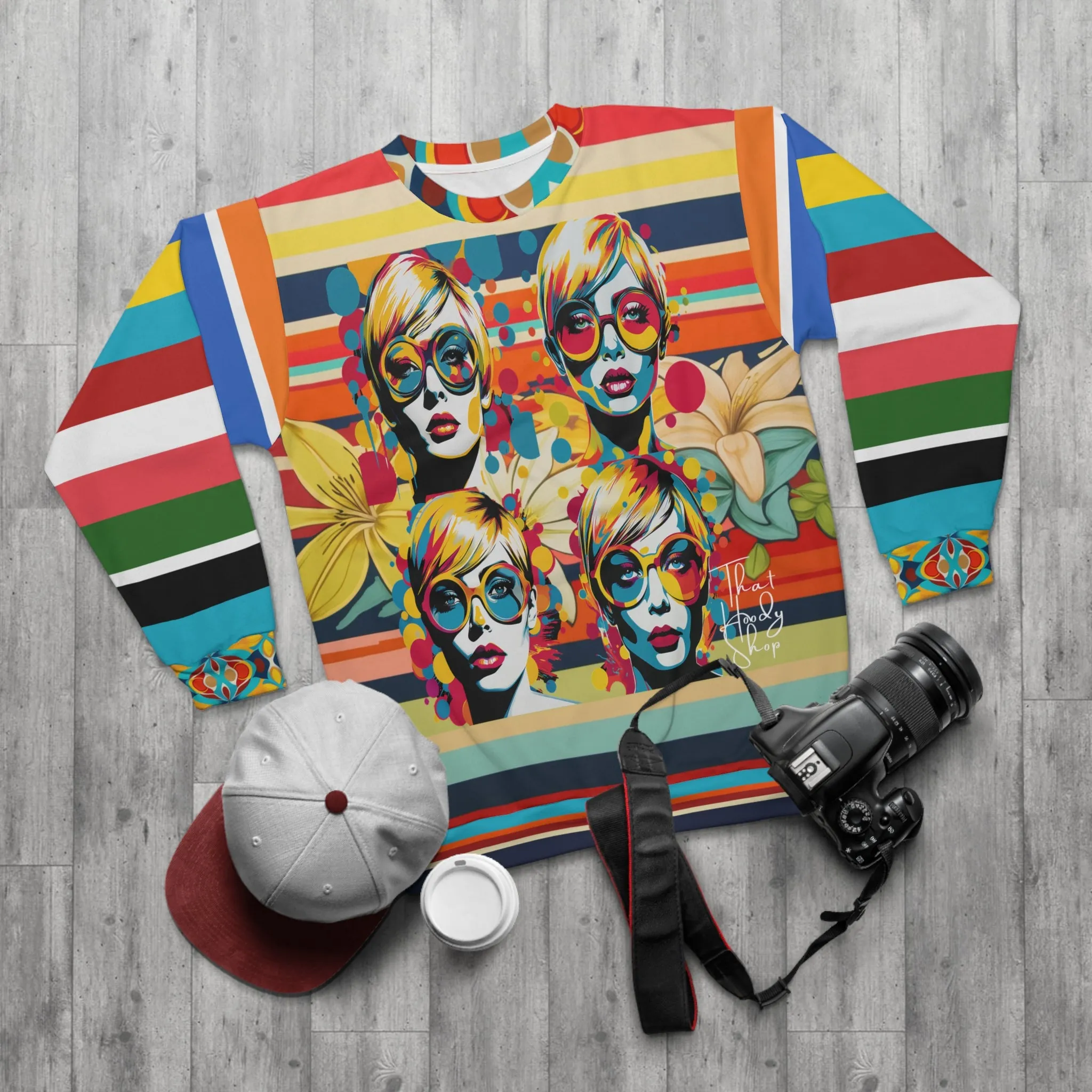 Everybody's a Clown Pop Art Unisex Sweatshirt