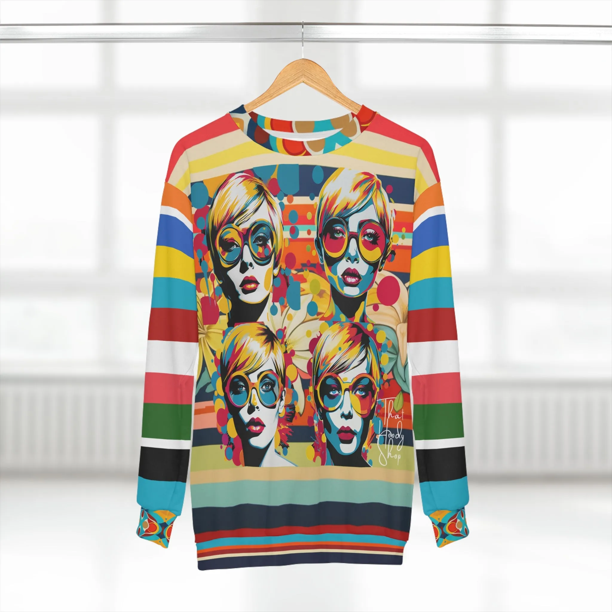 Everybody's a Clown Pop Art Unisex Sweatshirt