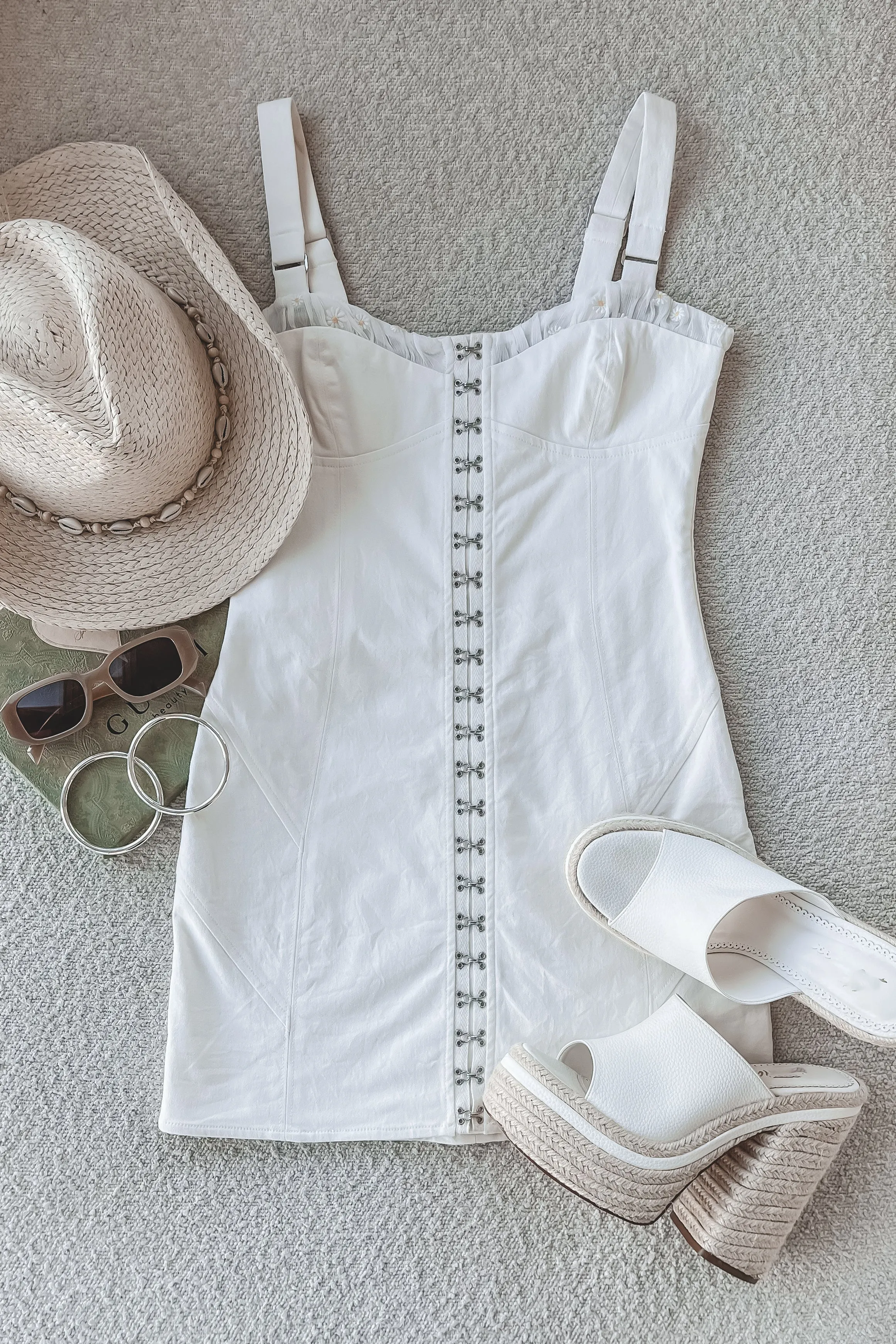 FOR LOVE & LEMONS Tilly Denim Mini Dress