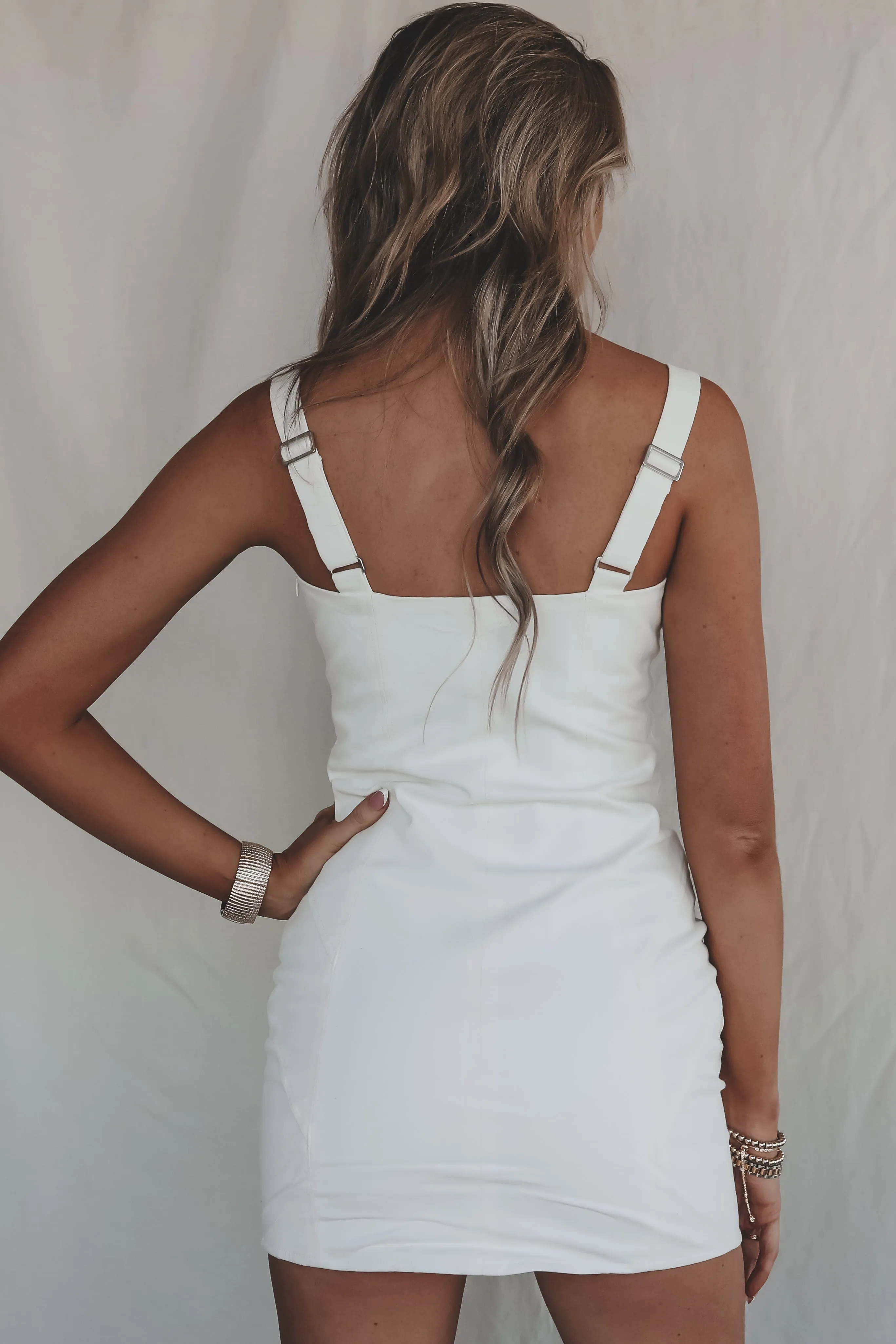 FOR LOVE & LEMONS Tilly Denim Mini Dress