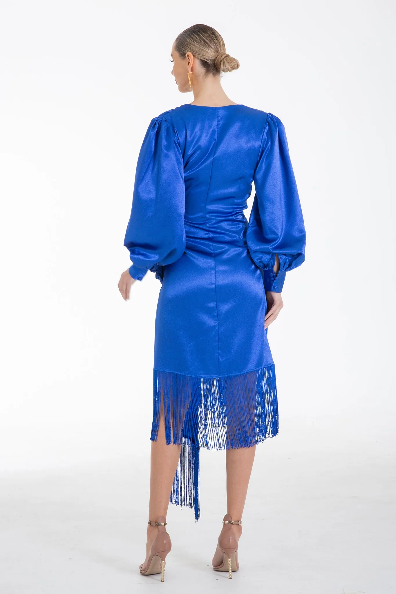 Gabrielle Dress Cobalt