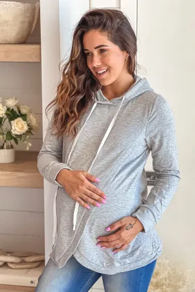 Heather Gray Nursing Hoodie