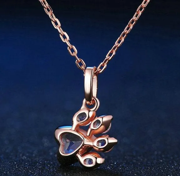 KITTEN PAW NECKLACE