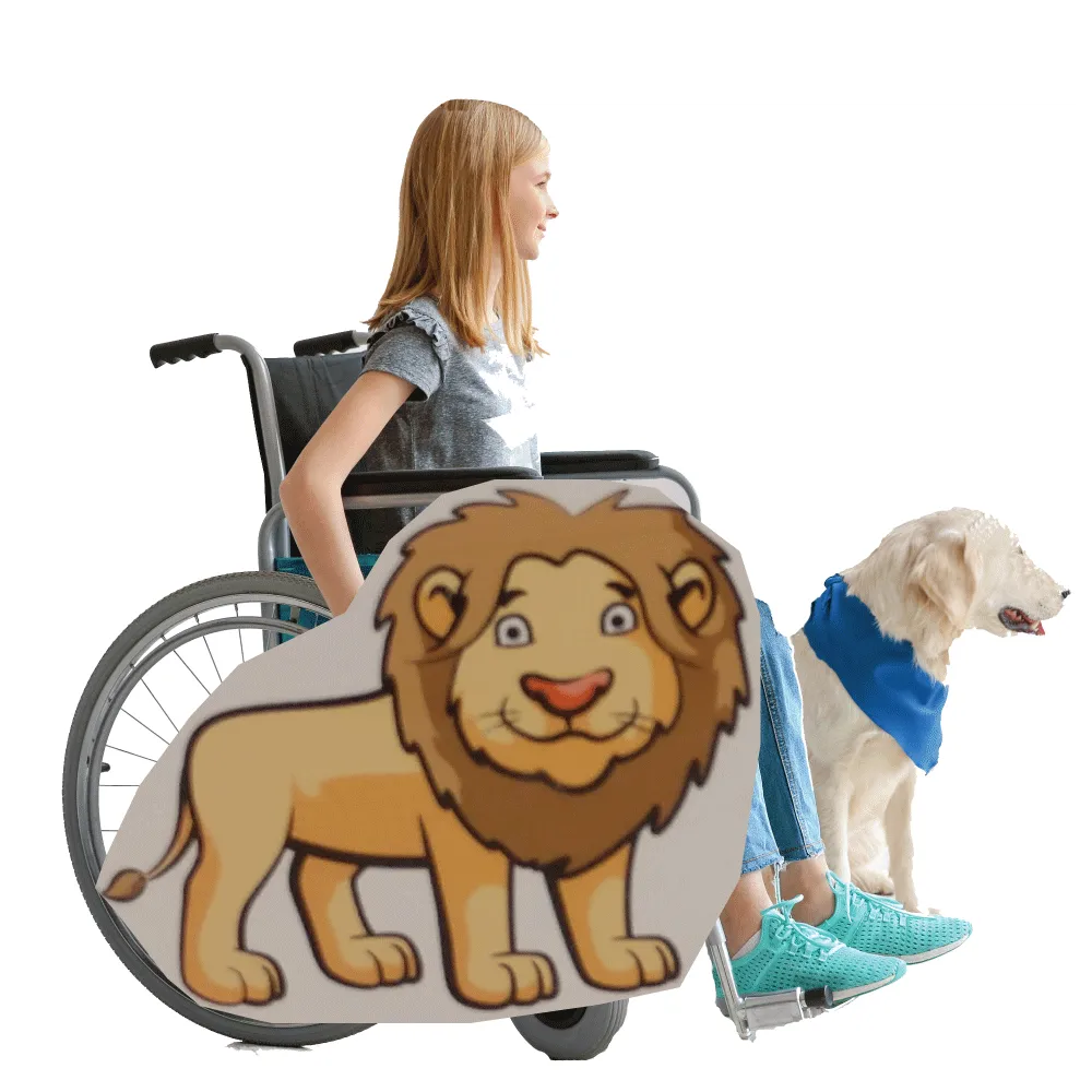 Lion Wheelchair Costume Child's