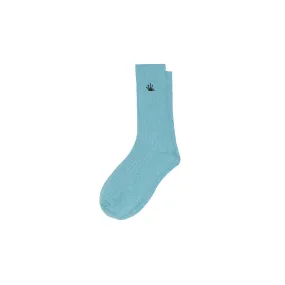 Metallic Crown Dress Sock