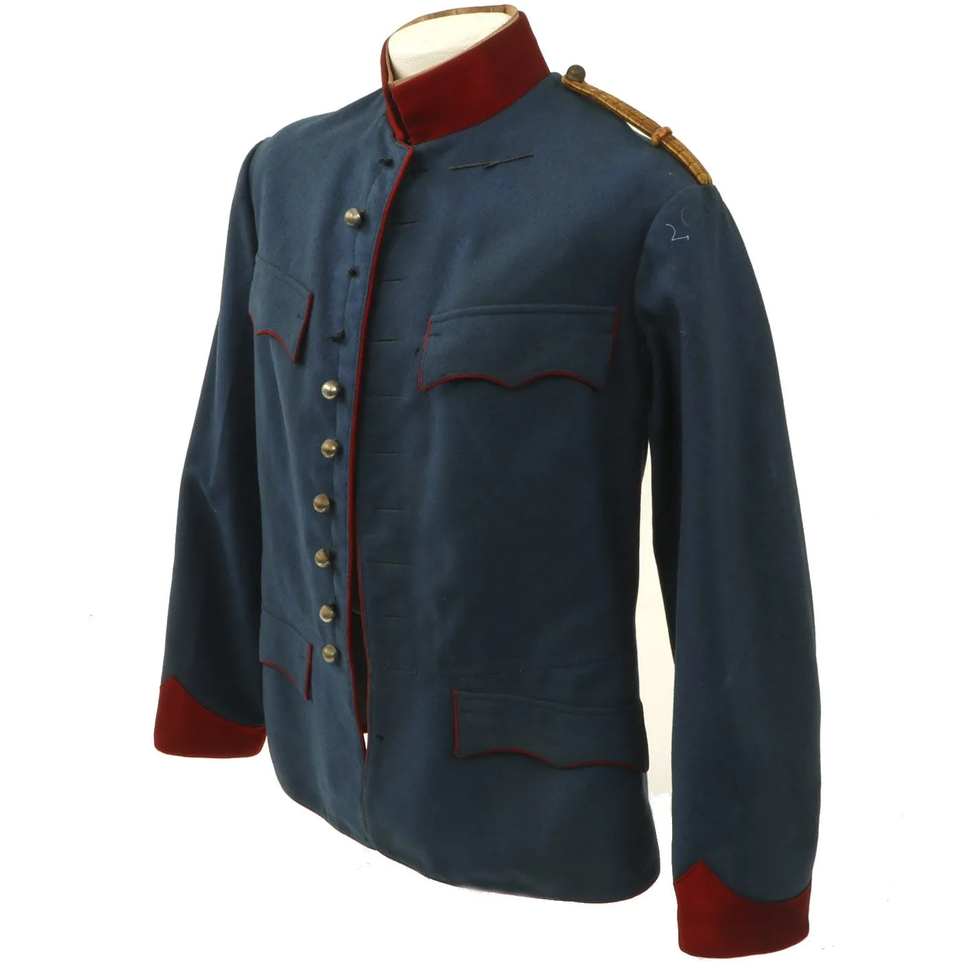 Original Pre-WWII Austro-Hungarian Enlisted Infantry Tunic - Dated 1912