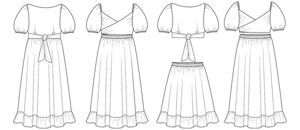 Papercut Patterns - Estella Dress / Top / Skirt - UK Size 16-34 - SALE