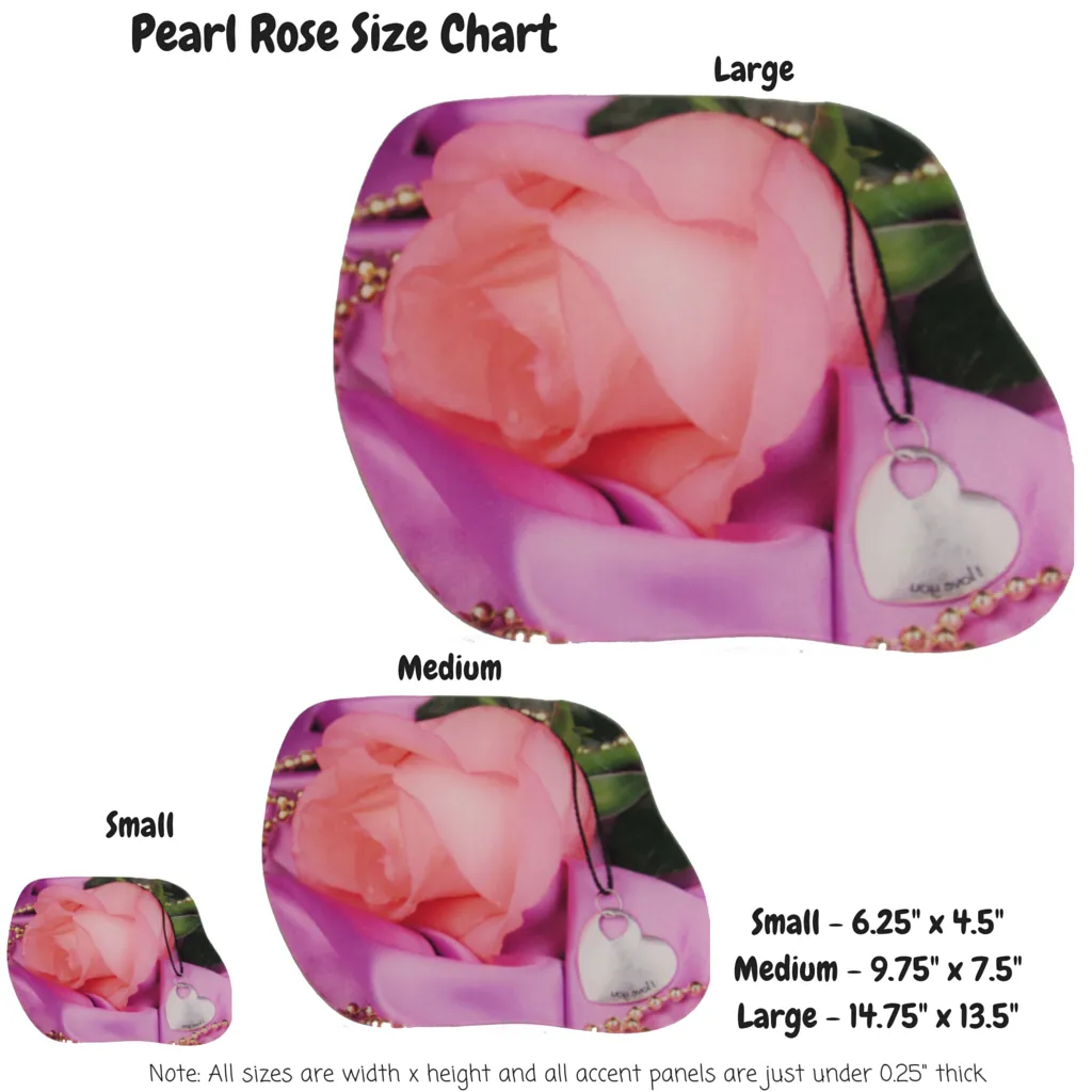 Pearl Rose Decoration Panel
