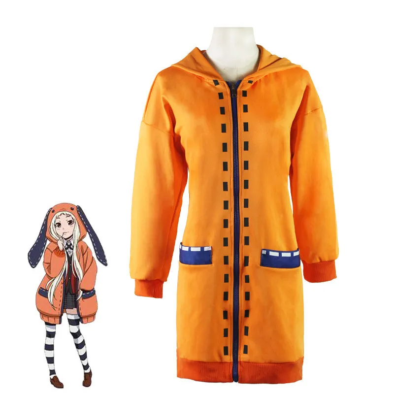 Runa Yomozuki Kakegurui Cosplay Hoodie