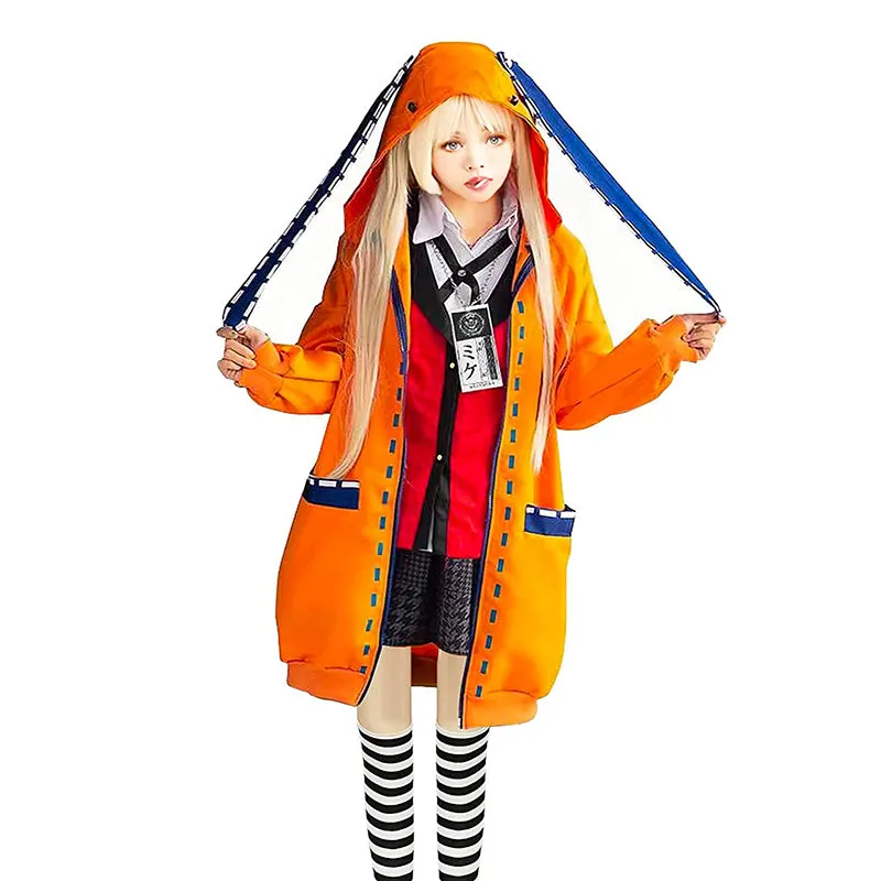 Runa Yomozuki Kakegurui Cosplay Hoodie