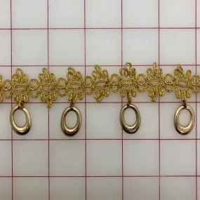 Trim - Gold with Oval Rings